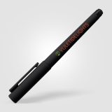 Vue 11 de Stylo gel Aeris, plastique recyclé, monochrome
