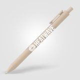Vue 8 de Stylo Bloom Essentials rétractable en plastique recyclé au toucher doux