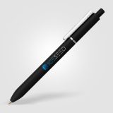 Vue 1 de Stylo Lark en plastique recyclé avec clip anti-stress