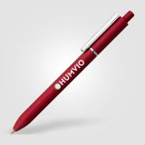 Vue 10 de Stylo Lark en plastique recyclé avec clip anti-stress