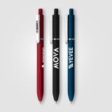 Vue 6 de Stylo Lark en plastique recyclé avec clip anti-stress