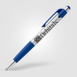 Vue 11 de Stylo Smoothy Essentials en plastique recyclé avec grip coloré