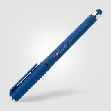Vue 22 de Stylo gel Islander Essentials en plastique recyclé avec grip coloré