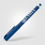 Vue 20 de Stylo gel Islander Essentials en plastique recyclé avec grip coloré