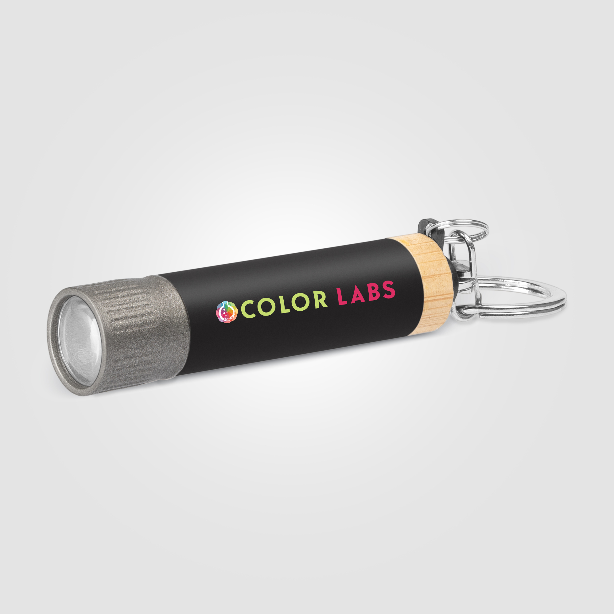 Lampe de poche porte-clés Reborn en aluminium recyclé