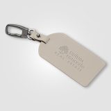 Vue 9 de Étiquette de bagage Malmö en métal recyclé avec mousqueton – 6,5 × 17,5 cm