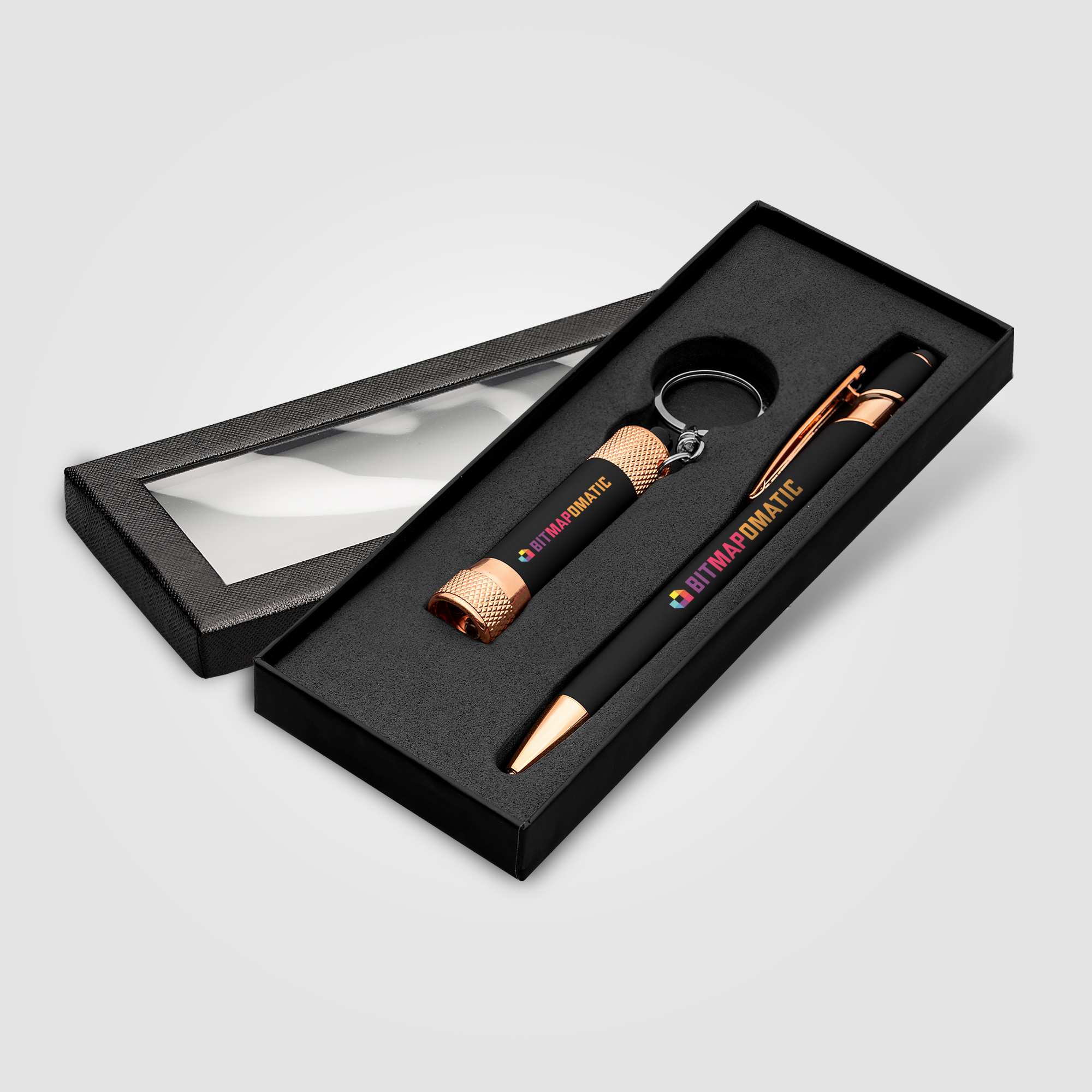Prince Softy Rose Gold coffret cadeau avec Window Box