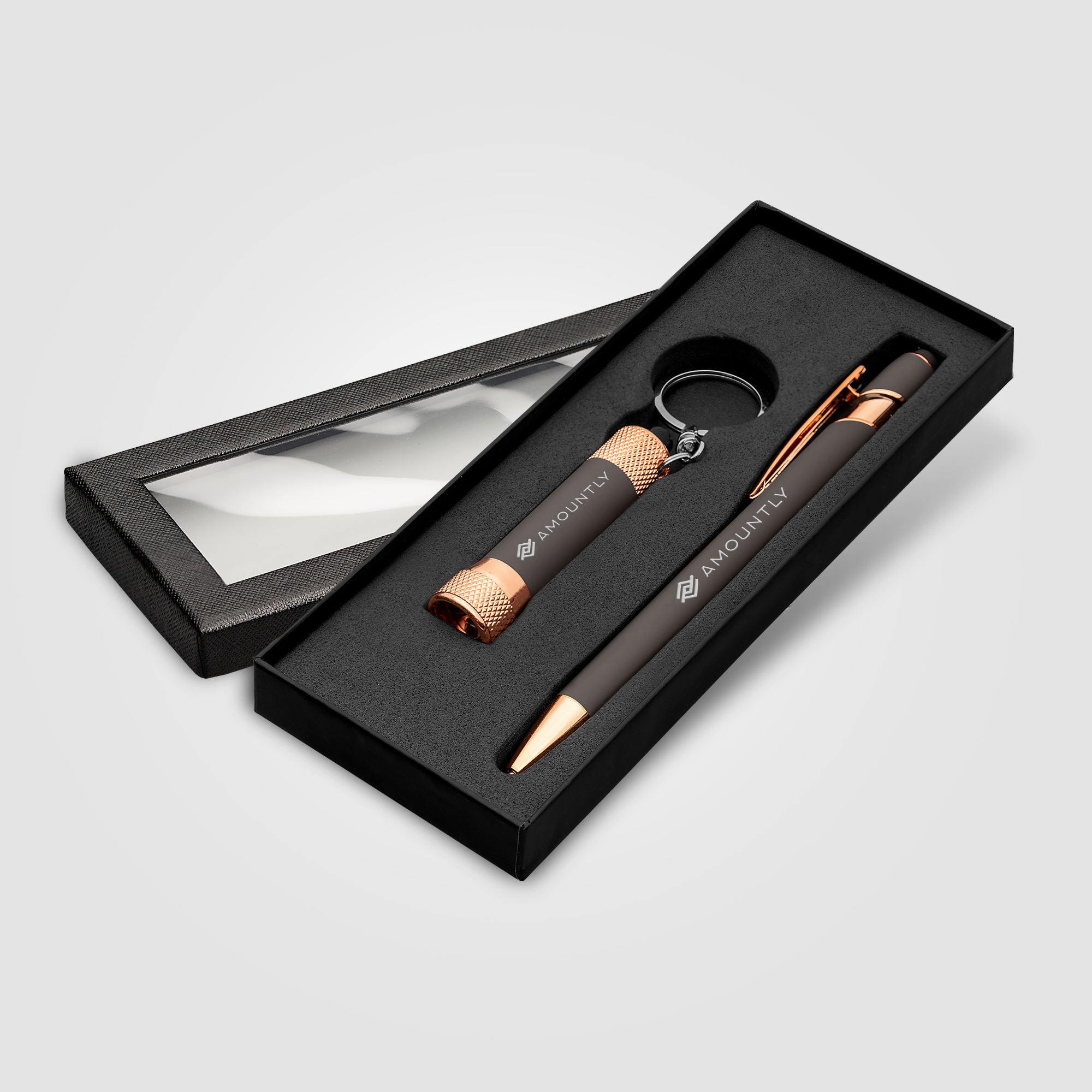 Prince Softy Rose Gold coffret cadeau avec Window Box