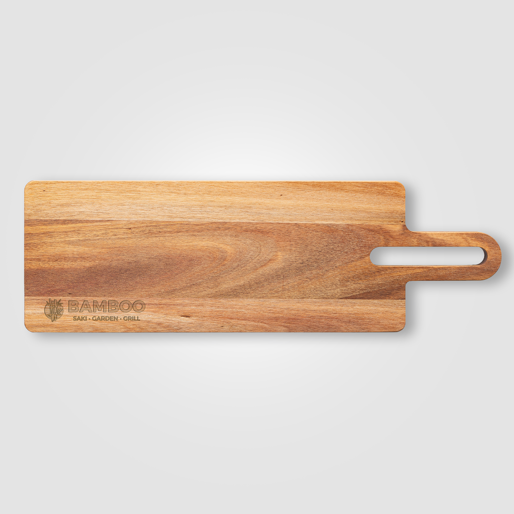 Planche à découper et de service Zuno en bois FSC – 480 x 150 x 15 mm