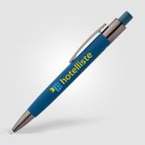Vue 9 de Stylo Malmö en aluminium recyclé avec corps soft-touch