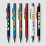 Vue 8 de Stylo Bowie Softy en aluminium recyclé