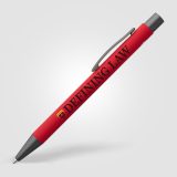 Vue 29 de Stylo Bowie Softy en aluminium recyclé