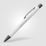 Vue 2 de Stylo Bowie Softy en aluminium recyclé