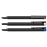 Vue 5 de Stylo-bille Volos en aluminium recyclé finition miroir colorée