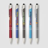 Vue 8 de Stylo Crosby Mat Stylet coté clip