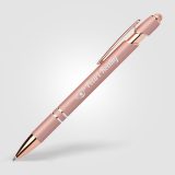 Vue 16 de Stylo Prince Softy Rose Gold Métallique avec Stylet