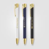Vue 2 de Stylo Crosby Doré