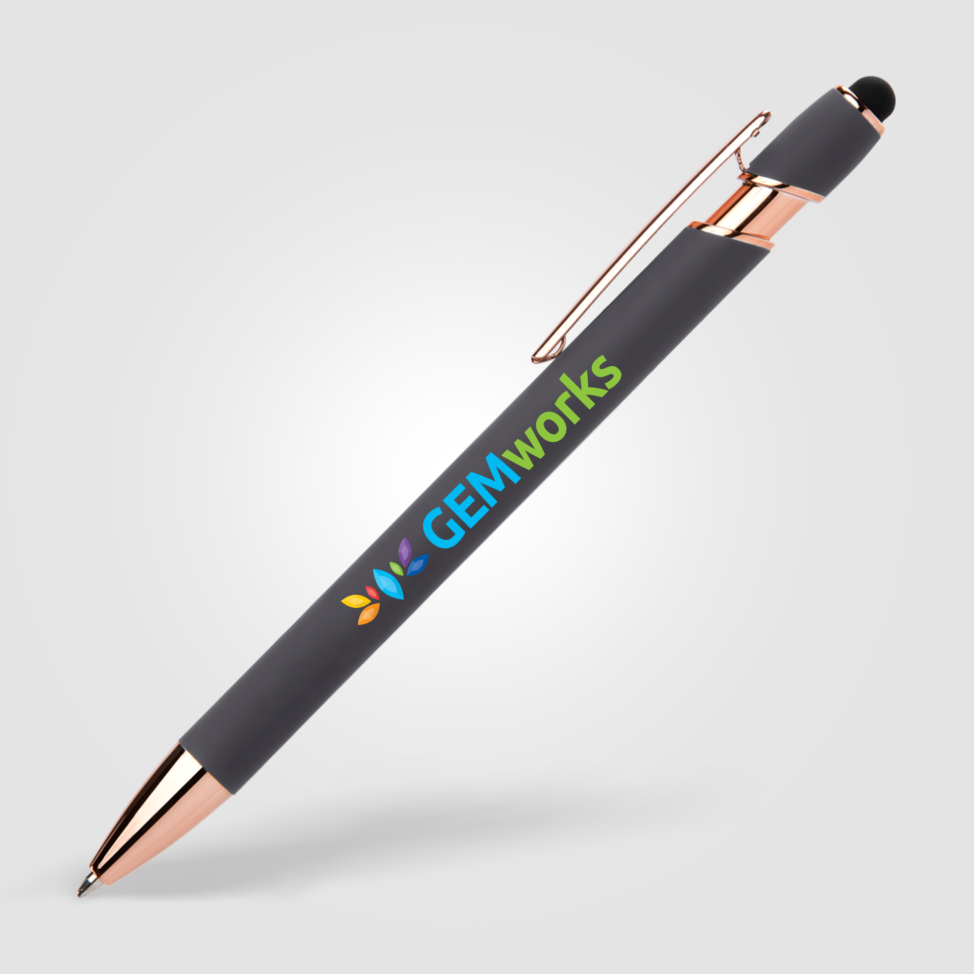 Prince Softy Rose Gold Stylo Gel avec Stylet