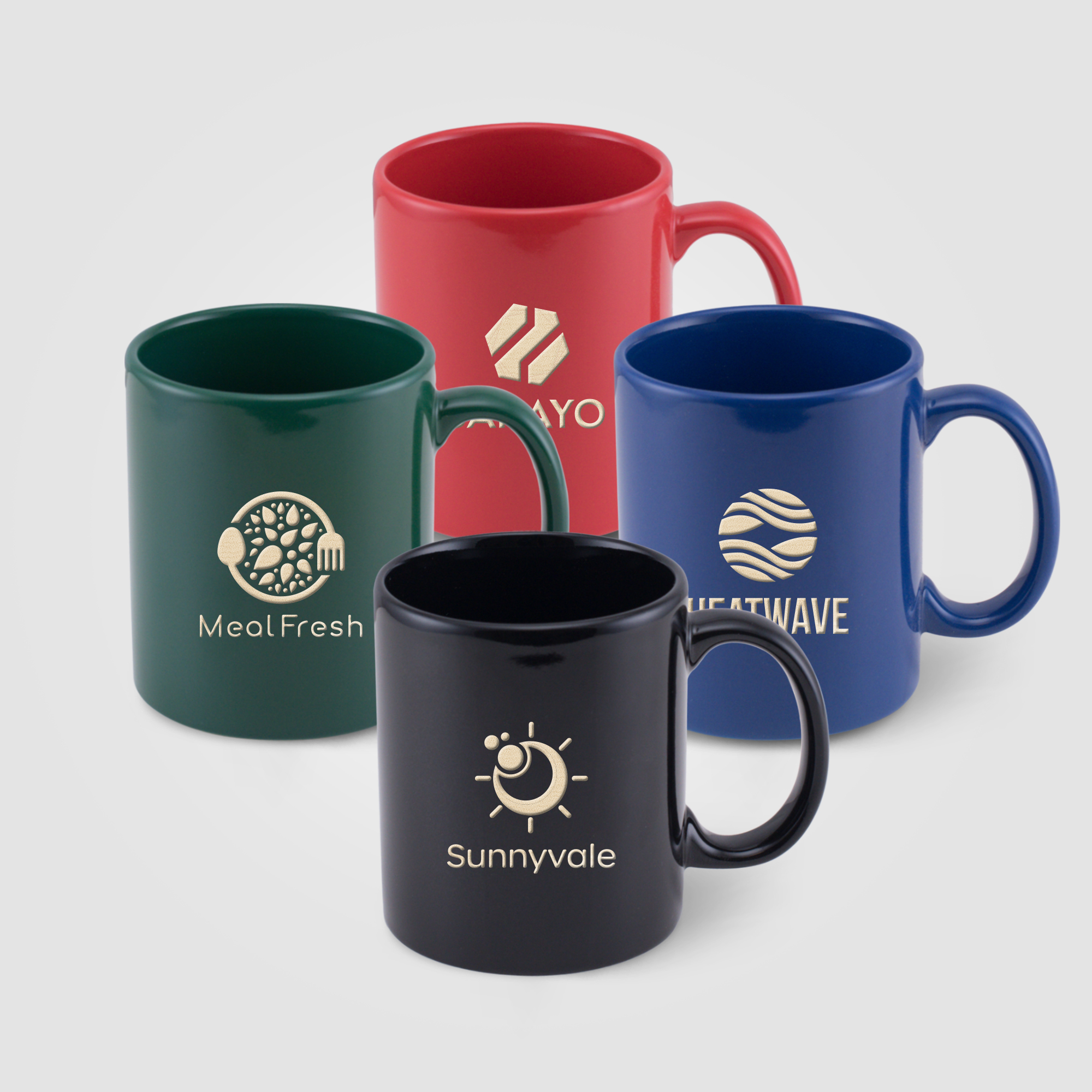 Seattle Classic - 355 ml Tasse en céramique colorée