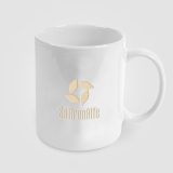 Vue 1 de Seattle - Tasse en céramique blanche de 355 ml