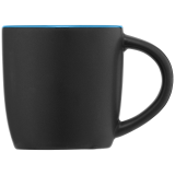 Vue 8 de Mug Zanzibar en céramique ColourPop noir – 355 ml