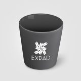 Vue 9 de Trieste - Tasse en céramique mate de 180 ml