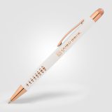Vue 19 de Bowie Or Rose Stylo avec Stylet