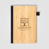 Vue 2 de Journal Wesen rechargeable en bambou – A5