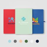 Vue 2 de Carnet Monolith en papier minéral soft-touch – A5