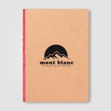 Vue 9 de Carnet Romy Essentials à couverture kraft avec bordure de pages colorée – A5