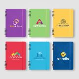 Vue 4 de Carnet à spirale Jora Essentials – A5