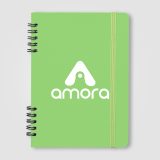 Vue 8 de Carnet à spirale Jora Essentials – A5