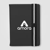 Vue 8 de Journal rechargeable Newport en PU recyclé à motif chevron – A5