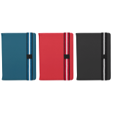 Vue 5 de Journal rechargeable Newport en PU recyclé à motif chevron – A5
