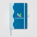 Vue 12 de Journal Grete en PU recyclé à motif ondulé – A5