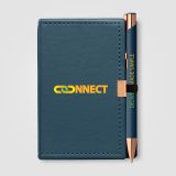 Vue 7 de Coffret Bloc-notes et stylo Crosby en Rose Gold