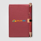 Vue 1 de Coffret Bloc-notes et stylo Crosby en Rose Gold