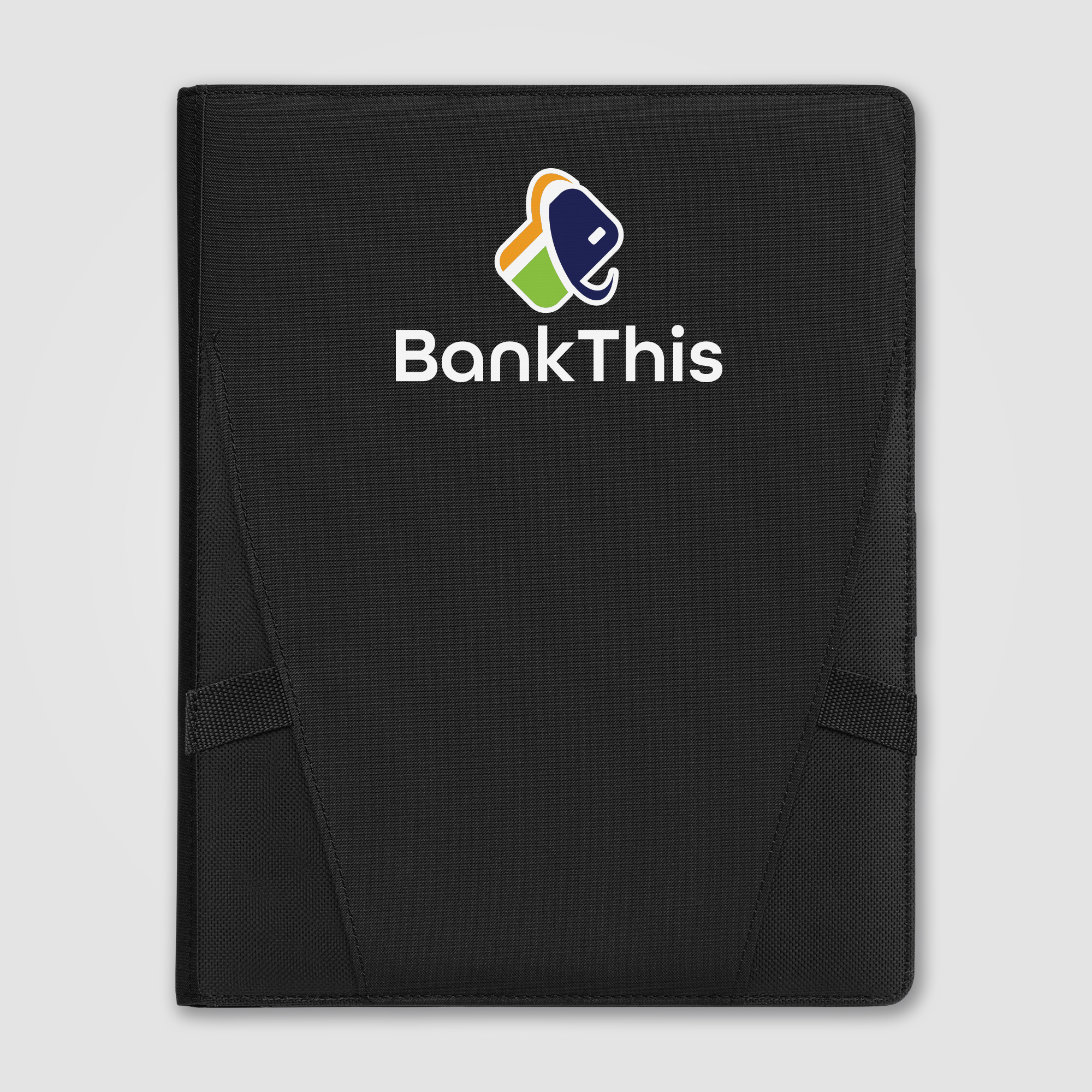 Organiseur technologique avec bloc-notes Coastal Threads™ Repreve® – A4