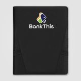 Vue 1 de Organiseur technologique avec bloc-notes Coastal Threads™ Repreve® – A4