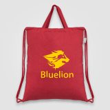 Vue 9 de Palma - sac à cordon en coton recyclé Sac à cordon en coton recyclé 140 gsm