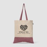 Vue 10 de Quebec - Sac fourre-tout en coton recyclé bicolore 140 gsm