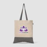 Vue 7 de Quebec - Sac fourre-tout en coton recyclé bicolore 140 gsm