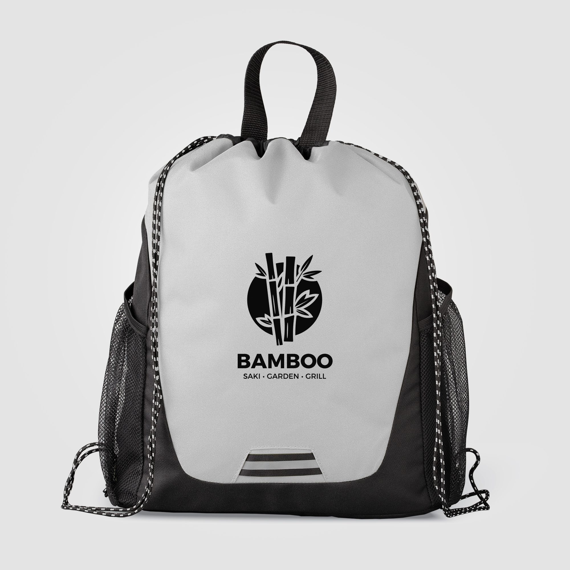 Sac Jotun à cordon avec poches en polyester recyclé - 10 L