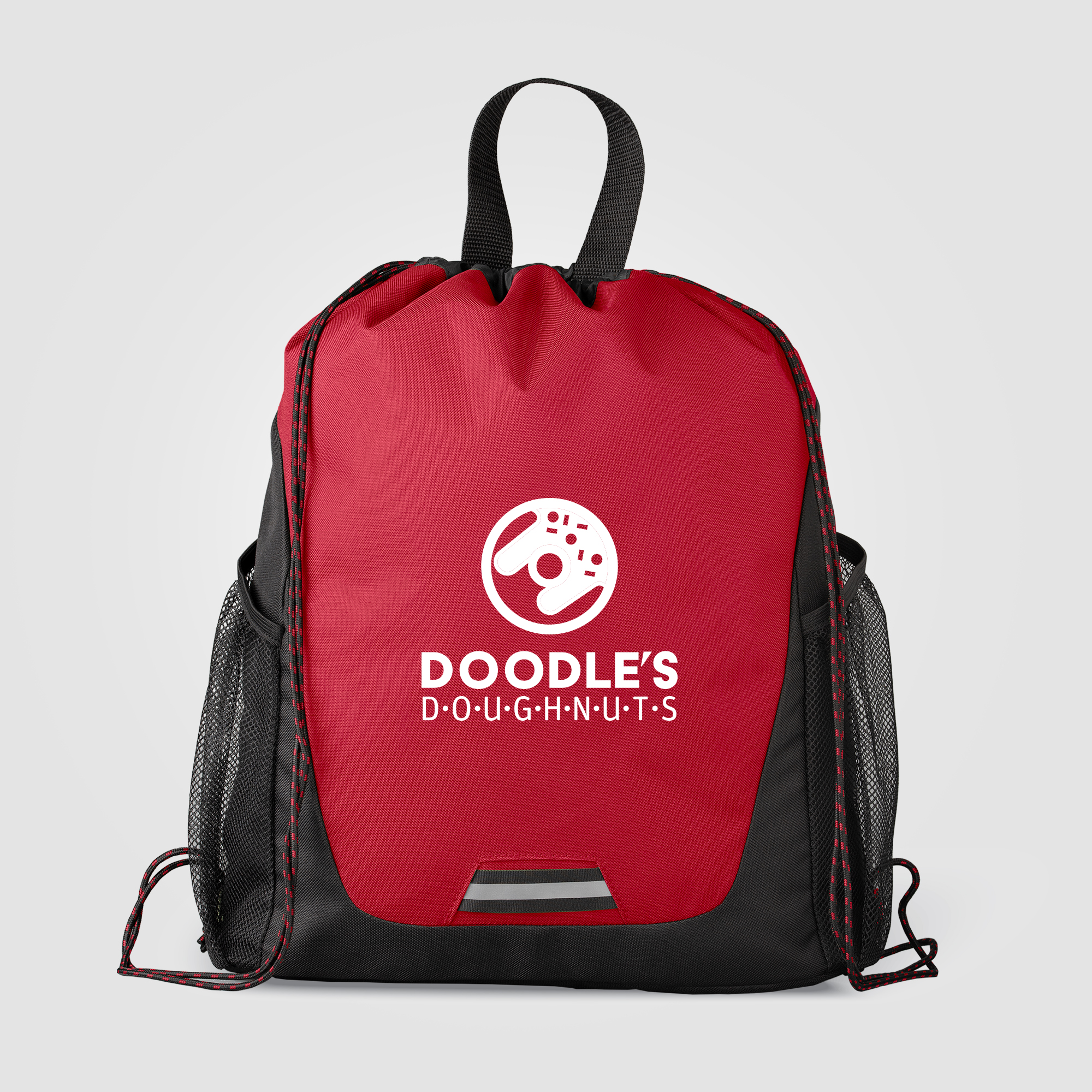 Sac Jotun à cordon avec poches en polyester recyclé - 10 L