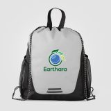 Vue 8 de Sac Jotun à cordon avec poches en polyester recyclé - 10 L