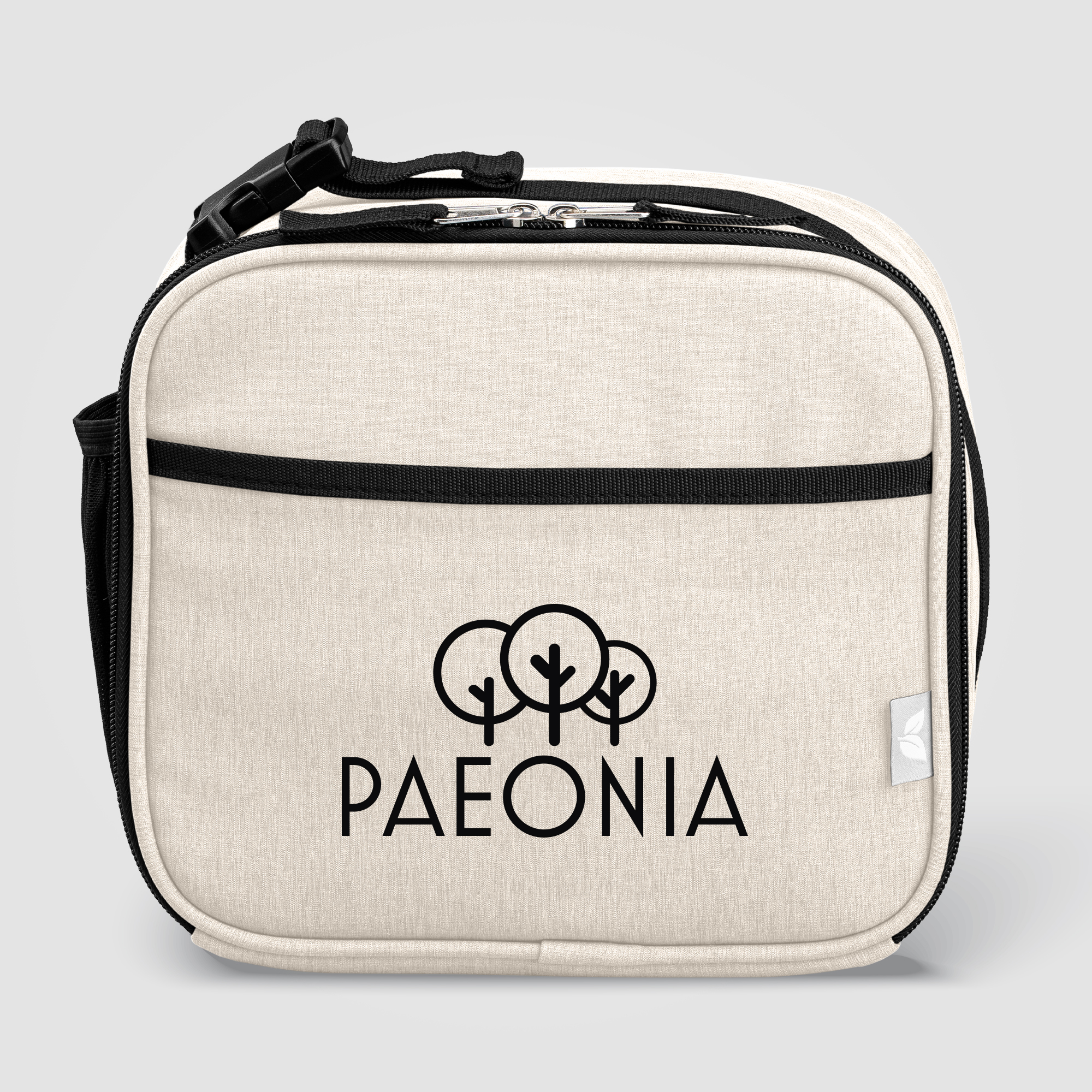 Sac repas isotherme bandoulière Helsinki en rPET doublé PEVA – 4,5 L