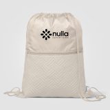 Vue 8 de Sac à cordon Sora recyclé matelassé – 6 L