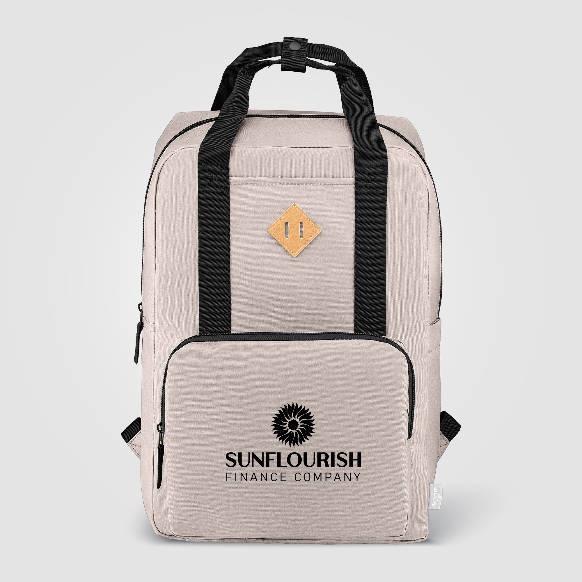 Sac à dos Majesty, sangle réglable, nylon 300D rPET, 38 cm - 16 L