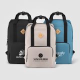 Vue 6 de Sac à dos Majesty, sangle réglable, nylon 300D rPET, 38 cm - 16 L