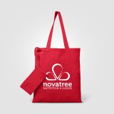 Vue 28 de Sac shopping pliable Rosin Essentials en coton recyclé – 9,7 L